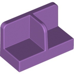 93095-157 Dubbel hoekpaneel 1x1x2 lavender, midden NIEUW *1B019