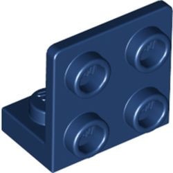 99207-63 Verbindingsplaat 1x2- 2x2 OMGEKEERD blauw, donker NIEUW *1B261