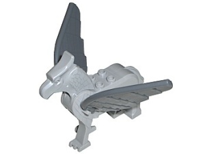 buckbeakc01-86 Hippogriff grijs, licht (blauwachtig) NIEUW *0D000