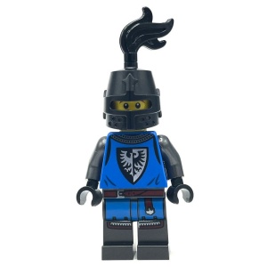 cas576 Ridder, Zwarte Valk helm met gleuf NIEUW *