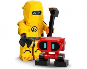 col22-1 Robot met reparateur, standaard, hamer, boor NIEUW *0M0000
