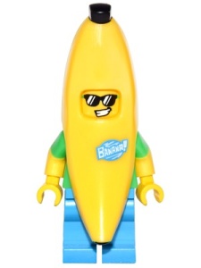 col258 Man in bananenpak NIEUW *0M0000