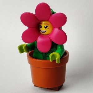 col325G Bloempotmeisje gebruikt *0M0000