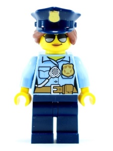 cty0732 Police- City Officer vrouw NIEUW *0M0000