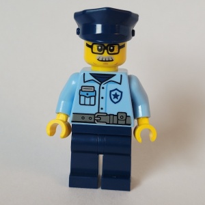 cty1705 Politieofficier met blauw shirt NIEUW *0M0000