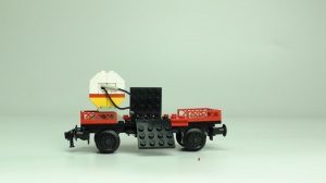 Ex 7735C Open goederenwagen met benzinepomp