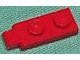 hngpltS-5G Scharnierplaat 1x2 - Vinger aan uiteinde (oudste type) rood gebruikt *