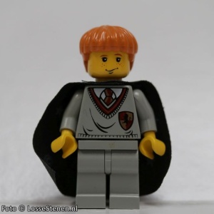 hp007G Ron Weasley, Gryffindor Torso, Lichtgrijze benen gebruikt *0M0000 - Img 2