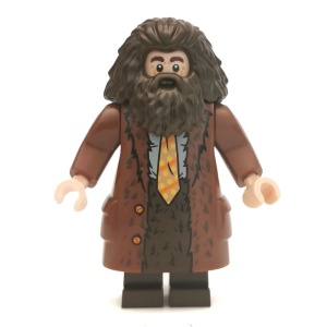 hp200 HP Rubues Hagrid, roodbruine jas met knopen NIEUW *0M0000