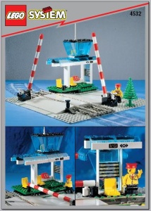 INS4532-G 4532 BOUWBESCHRIJVING- Manual Level Crossing gebruikt *LOC RBS