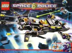 INS5984-Gb 5984 BOUWBESCHRIJVING- Lunar Limo MET GAATJES gebruikt *