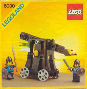 INS6030-Gb 6030 BOUWBESCHRIJVING- Catapult MET GAATJES AAN ZIJKANT gebruikt *