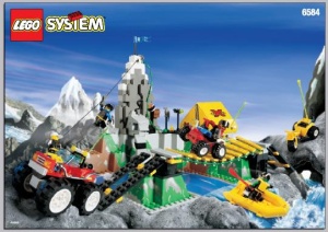 INS6584-G 6584 BOUWBESCHRIJVING- Extreme Team Challenge gebruikt *LOC RBS