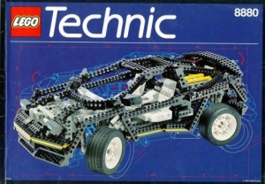 INS8880-G 8880 BOUWBESCHRIJVING- Super Car gebruikt *