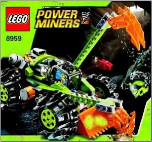 INS8959-Gb 8959 BOUWBESCHRIJVING- Claw Digger MET GAATJES gebruikt *