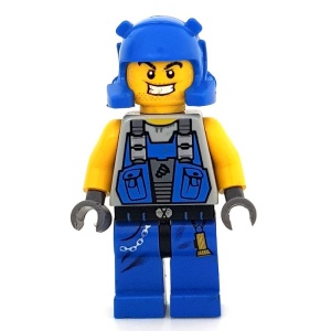 pm006G Power Miners - Man met baardstoppels gebruikt *0M0000