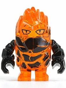 pm025G Power Miners-Rock Monster- Firax (trans-oranje) gebruikt *0M0000 - Img 1