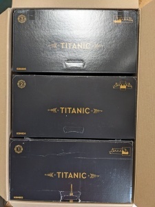 Set 10294-G Titanic, met doos, gedeeltelijk (2 van de 3 dozen) nieuw gebruikt * - Img 5