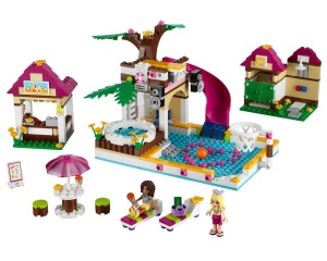Set 41008 Set 41008 Heartlake City Pool (99% compleet) gebruikt *