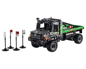 Set 42129-G 4x4 Mercedes-Benz Zetros Trial Truck, zonder doos, ZIE PRODUCTOMSCHRIJVING (99% compleet) gebruikt *
