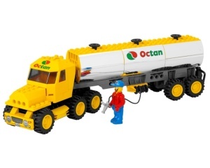 Set 4654 Tanker Truck, beschadigde doos NIEUW *