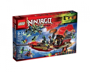 Set 70738 - Final Flight of Destiny's Bounty NIEUW