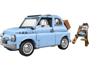 Set 77942 Fiat 500 helderlichtblauw NIEUW *