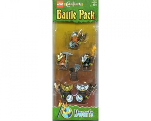 Set 852702 Battle Pack Dwarfs blister pack NIEUW *