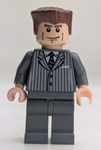 spd022G Harry Osborn 2, donkergrijs pak gebruikt *0M0000