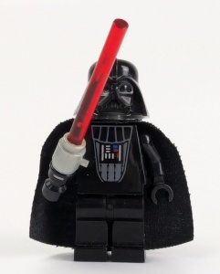 sw0117G Darth Vader met WERKEND LICHTZWAARD gebruikt *0M0000