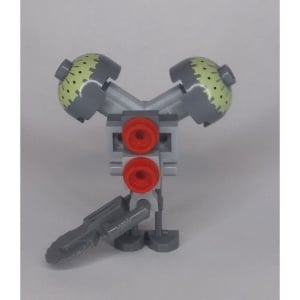 sw0136G Buzz Droid, donkergrijze domes en zaag gebruikt *0M0000