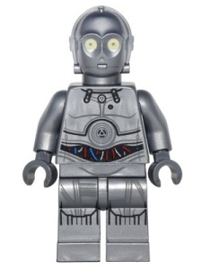 sw0766 Star Wars: Silver Protocol Droid (U-3PO) NIEUW *0M0000
