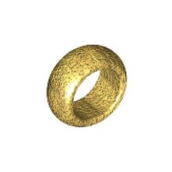 11010-21 The One Ring (Lord of the Ring) chroom goud NIEUW *0L0000