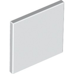15210-1 Verkeersbord- vierkant, leeg clip-on open O clip (zie paal 30256) wit NIEUW *0L0000