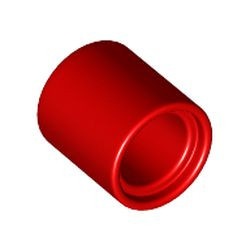 18654-5 Technic, Pin koppelaar ** LENGTE 1 ** Rond rood NIEUW *1A070