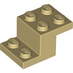 18671-2 Verbindingssteen 3x2x1 1/3 (kort) crème *5R0000
