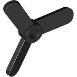 2421-11 Propellor L3 diameter- smalle bladen zwart NIEUW *0D000