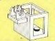 2424-1G Kraanmand 3x2x2 non-locking fingers (oudere type) wit NIEUW *0D000