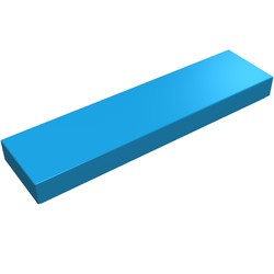 2431-153 Tegel 1x4 blauw, donkerazuur NIEUW *1B112