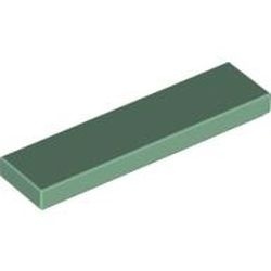 2431-48G Tegel 1x4 groen, zandkleurig gebruikt *1B341