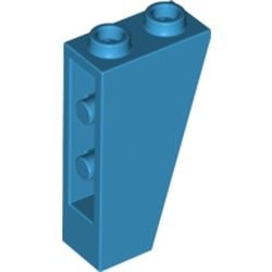 2449-153 Omgekeerde dakpan 75 graden 2x1x3 blauw, donkerazuur NIEUW *1B244