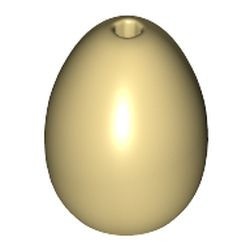24946-2 Ei zonder decoratie crème NIEUW *0W007