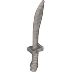 25111-95G Zwaard/Saber, gekromd zilver, mat gebruikt *1R0000