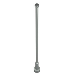 2569-9G Antenne 1x8 noppen hoog lichtgrijs (klassiek) gebruikt *1E013