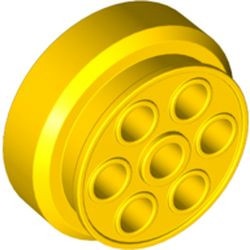 2695-3 Wiel 30x13mm (13x24 ModelTeam) geel NIEUW *