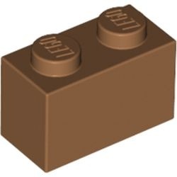 3004-150 Steen 1x2 caramel, midden NIEUW *1B005