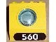 30080c01pb02-3G Paneel 3x3x3 Onderzeeër "560"sticker geel gebruikt *