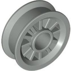 30155-9 Spaakwiel met pingat (open spaken) alleen velg lichtgrijs (klassiek) NIEUW *5W000