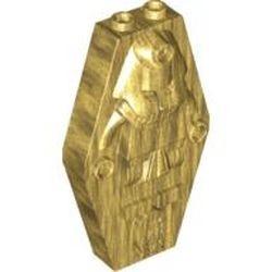 30164-115G Sarcophaag, deksel met reliëf mummy goud, parel gebruikt *5K000