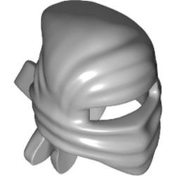 30177-86 Ninja hoofddoek grijs, licht (blauwachtig) NIEUW *0L0000